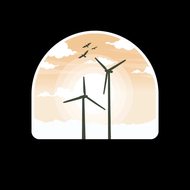 Graphique de puissance éolienne éolienne éolienne