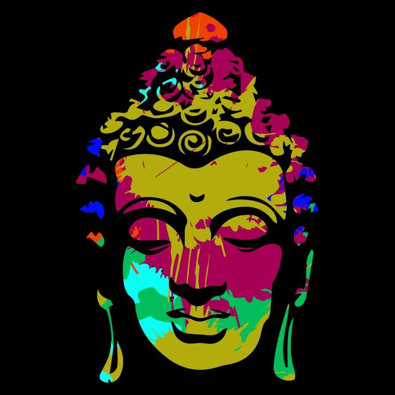 Buddha meditation Ying Yang