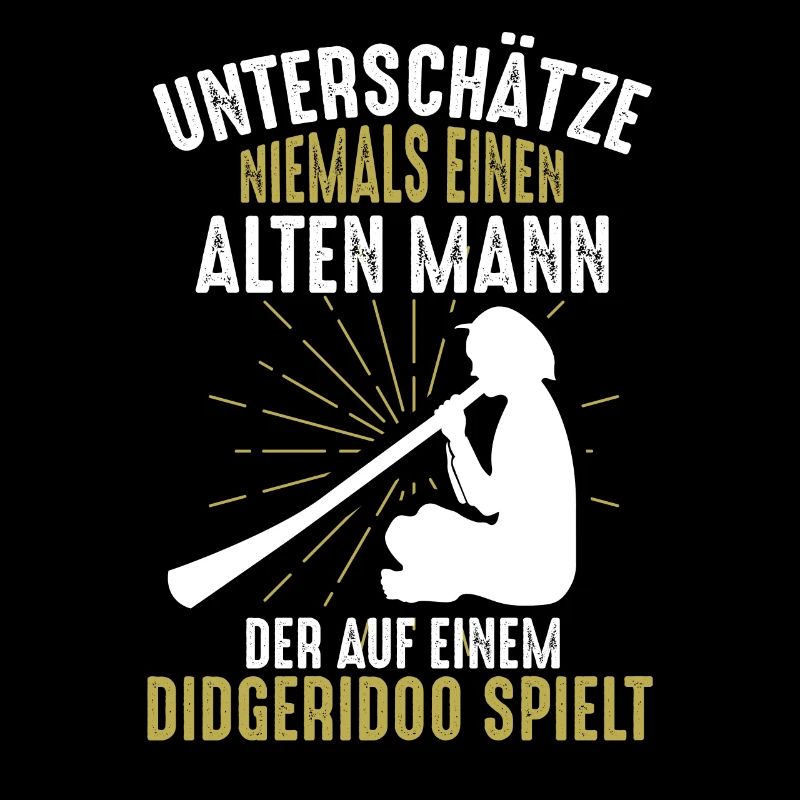 Lustiges Didgeridoo Männer Sprüche Geschenk