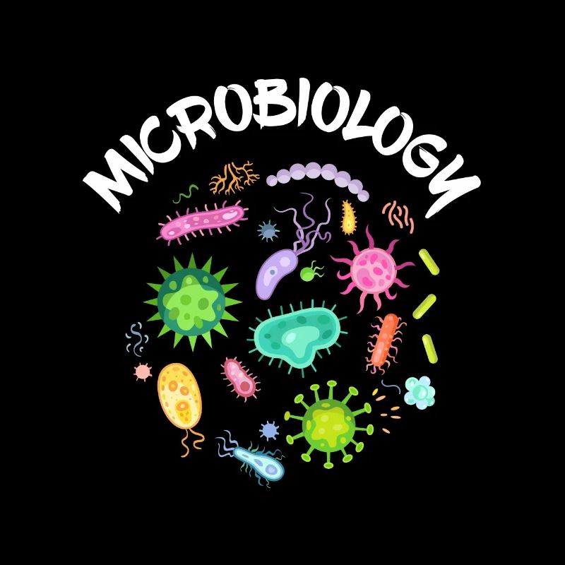 Microscope de bactéries microbiologie scientifique