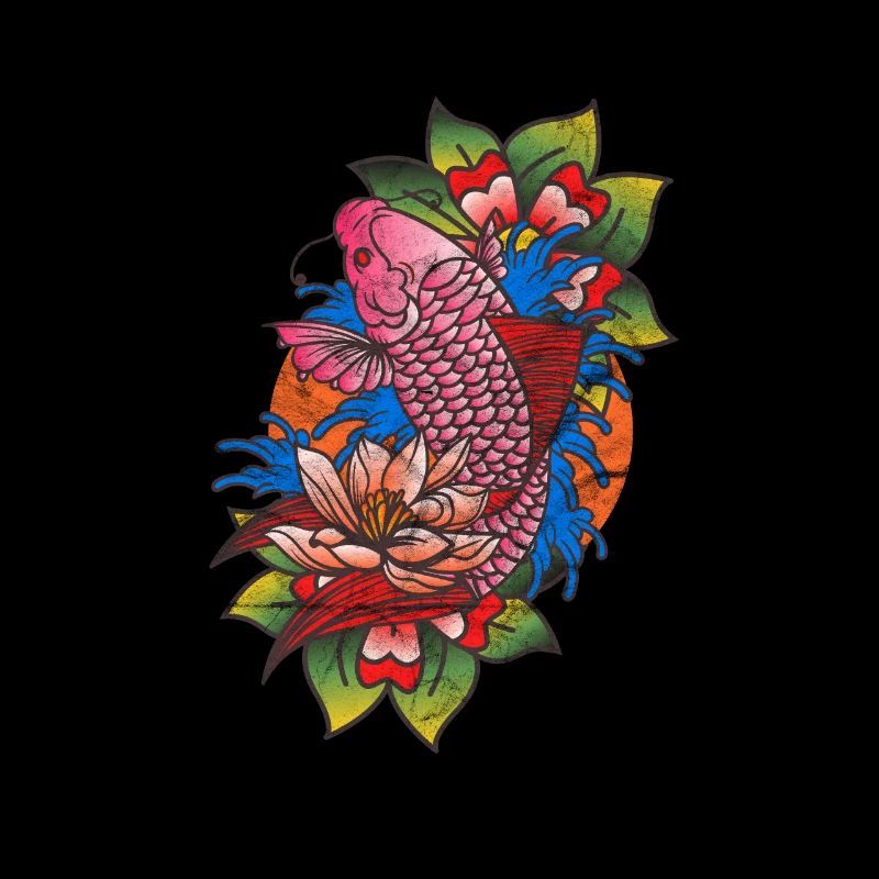Tattoo tattooed tattoos tattoo koi gift