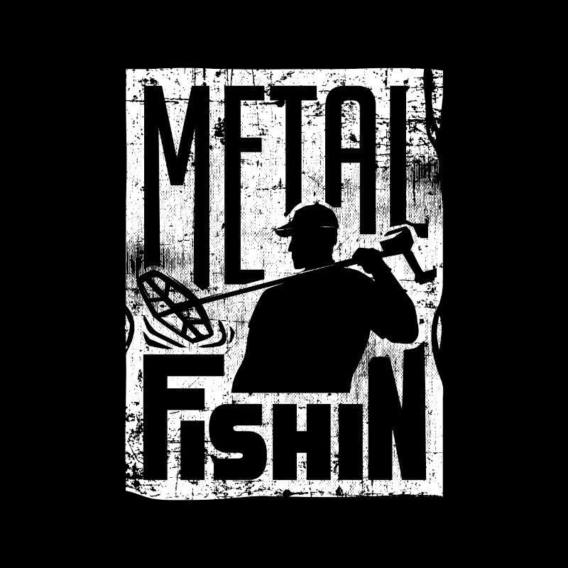 Metal detector treasure hunter