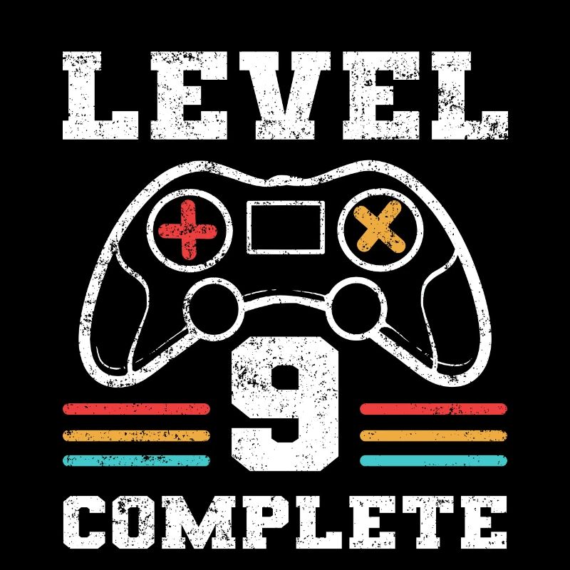 Geburtstag Level 9 Complete Gaming Controller