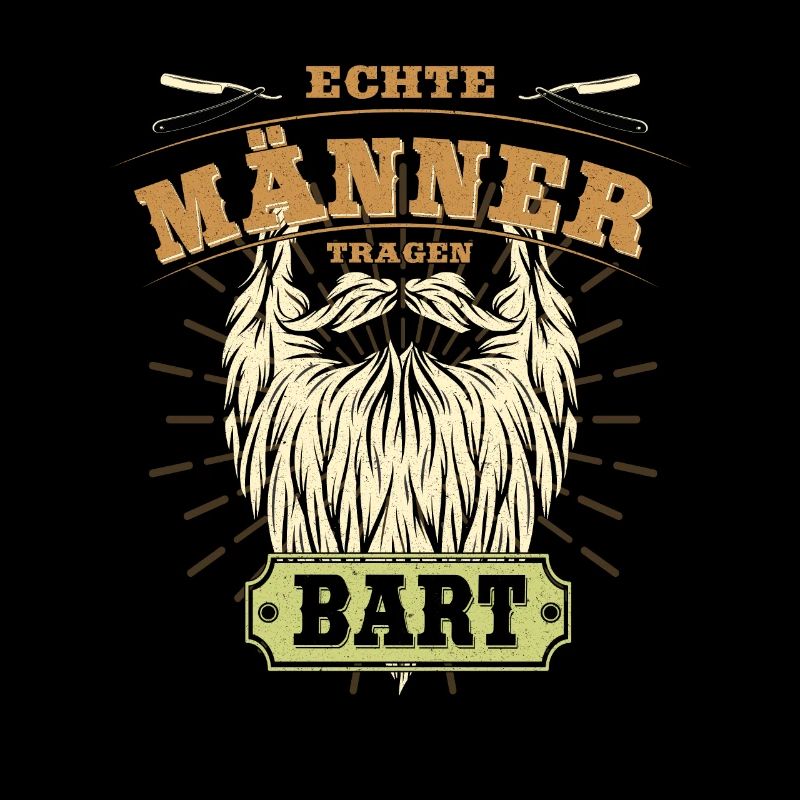 Echte Männer tragen Bart