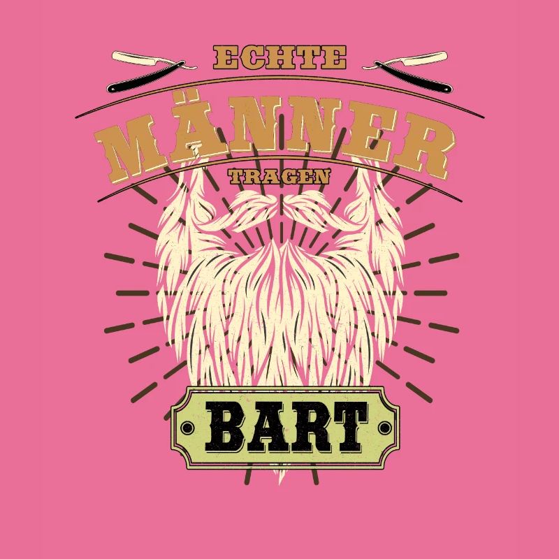 Echte Männer tragen Bart