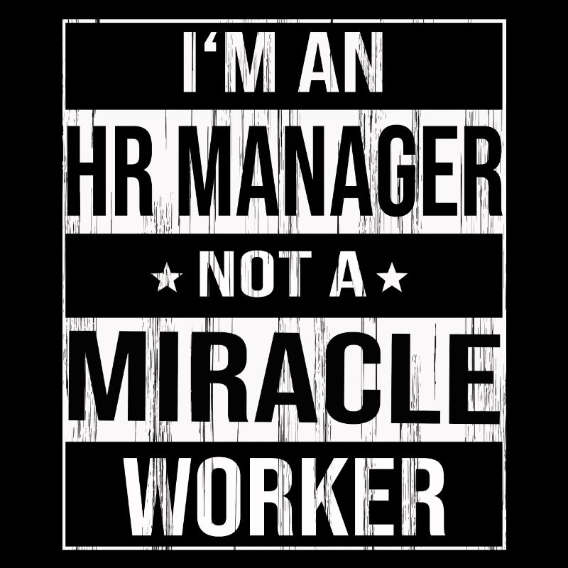HR Manager Working Job Human Resources