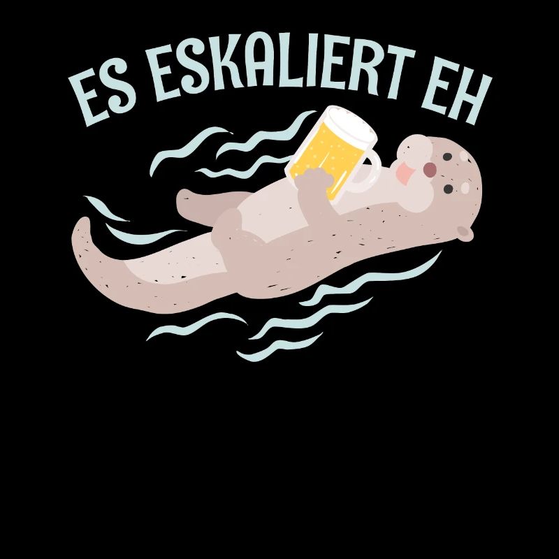 Otter Geschenk mit Süße Otter