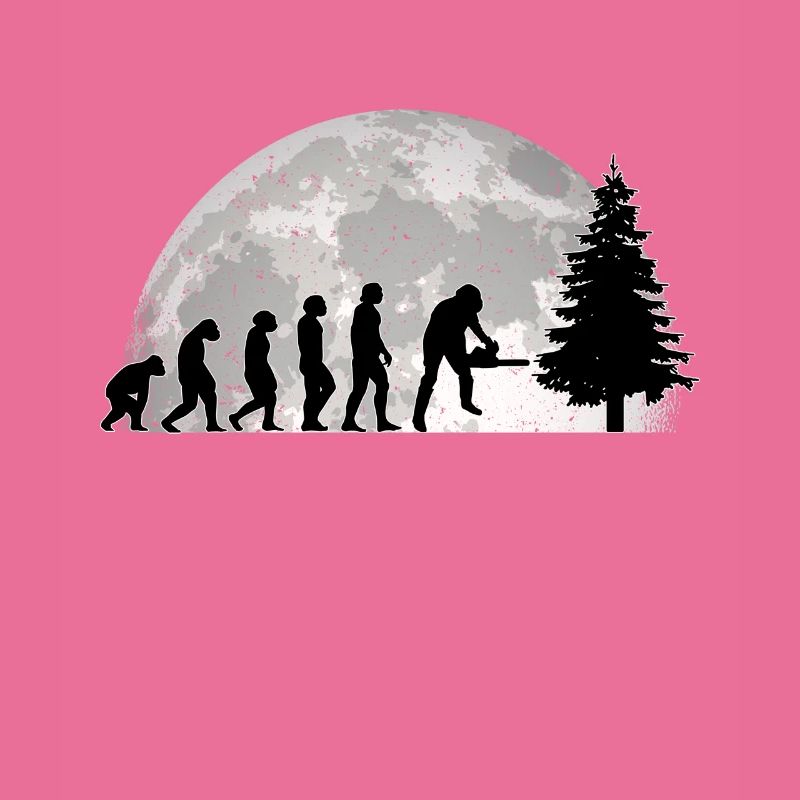 Bûcheron Evolution Lune Bûcheron forestier