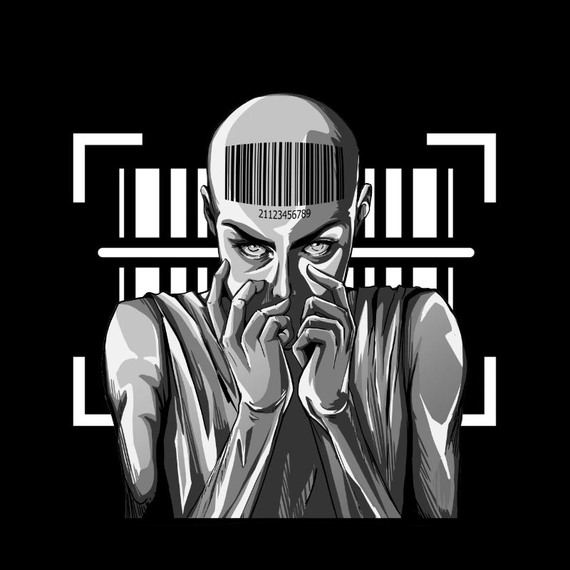 Barcode Punk Outfit - Im System registriert