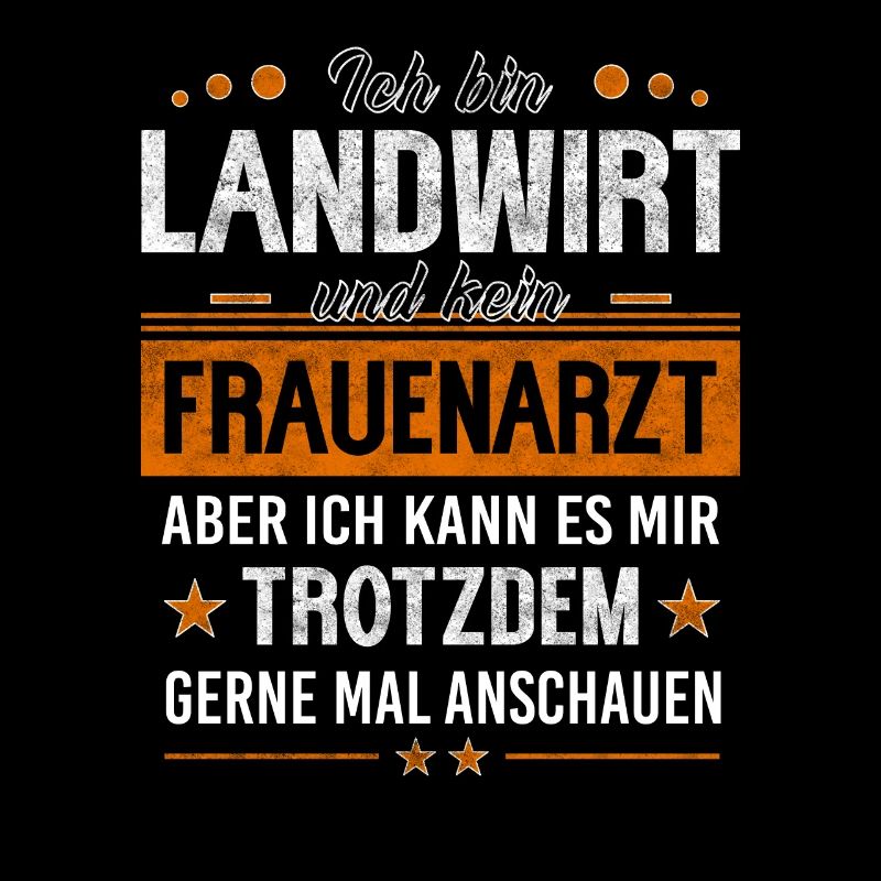 Landwirt Acker Trecker Hühner Bauer Geschenk