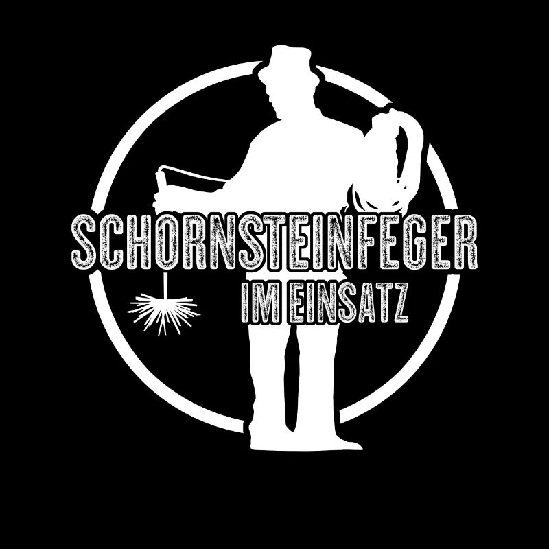 Schornsteinfeger Figur Spruch Im Einsatz