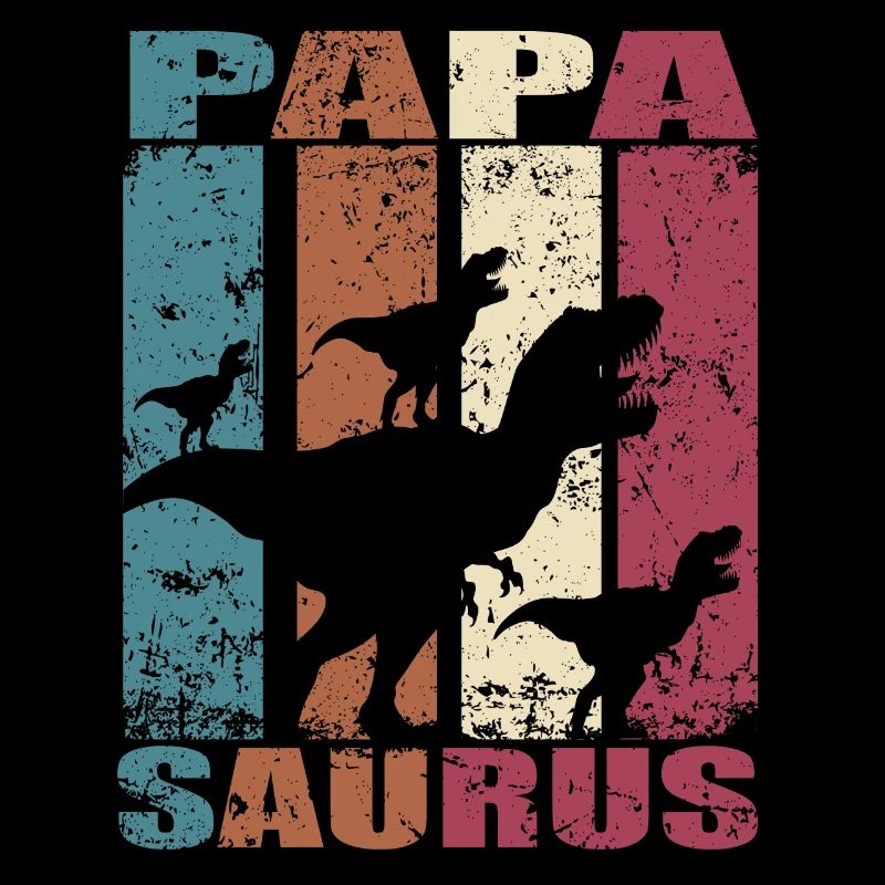 Papa Saurus Dinosaurier Dino Zwillinge Papasaurus