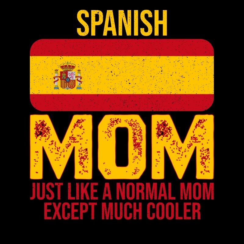 Spanish Mom Spanien-Flagge zum Muttertag