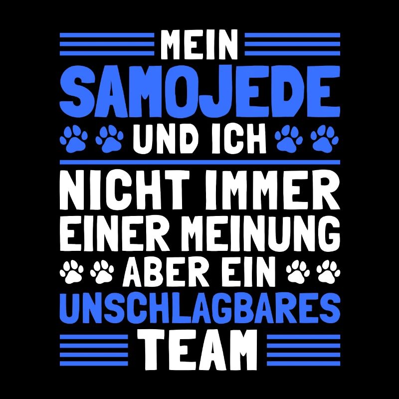Mein Samojede und Ich Schlittenhund Samojeden