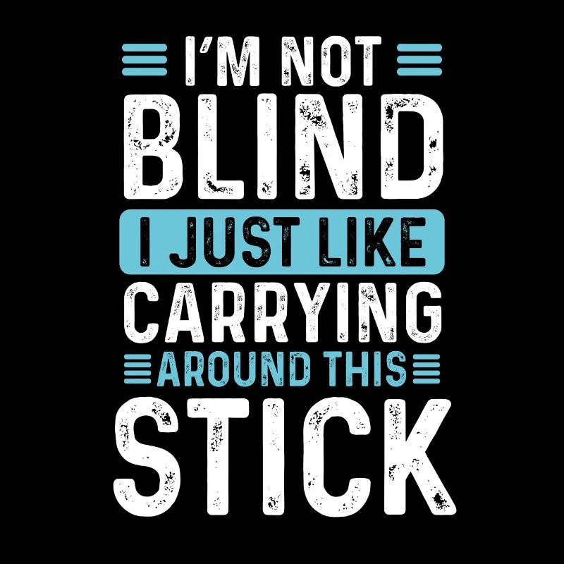 Legally Blind Blindness Blind Stick Low Vision