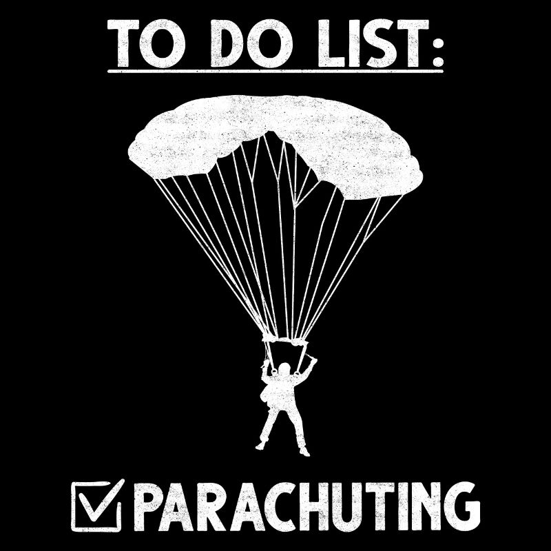 Parachute Skydiver Celebration Adrenaline