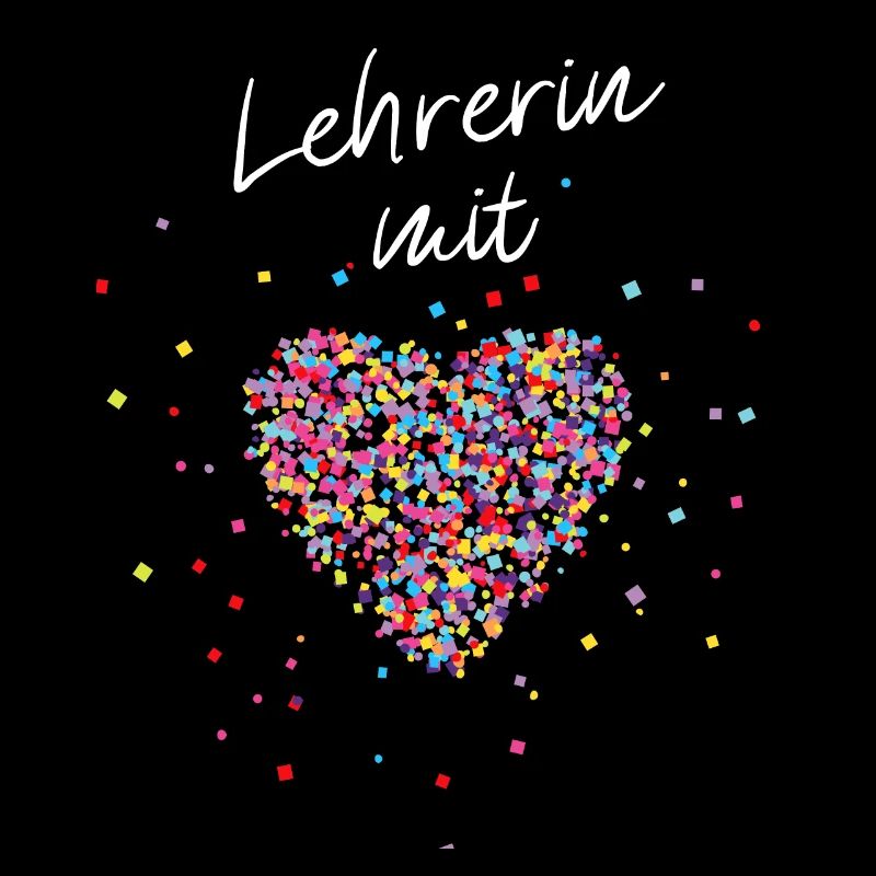Lehrerin mit Herz Geschenkidee für Pädagogen