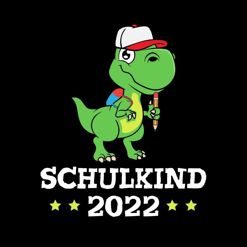 Dino Dinosaurier Einschulung Schulkind 2022