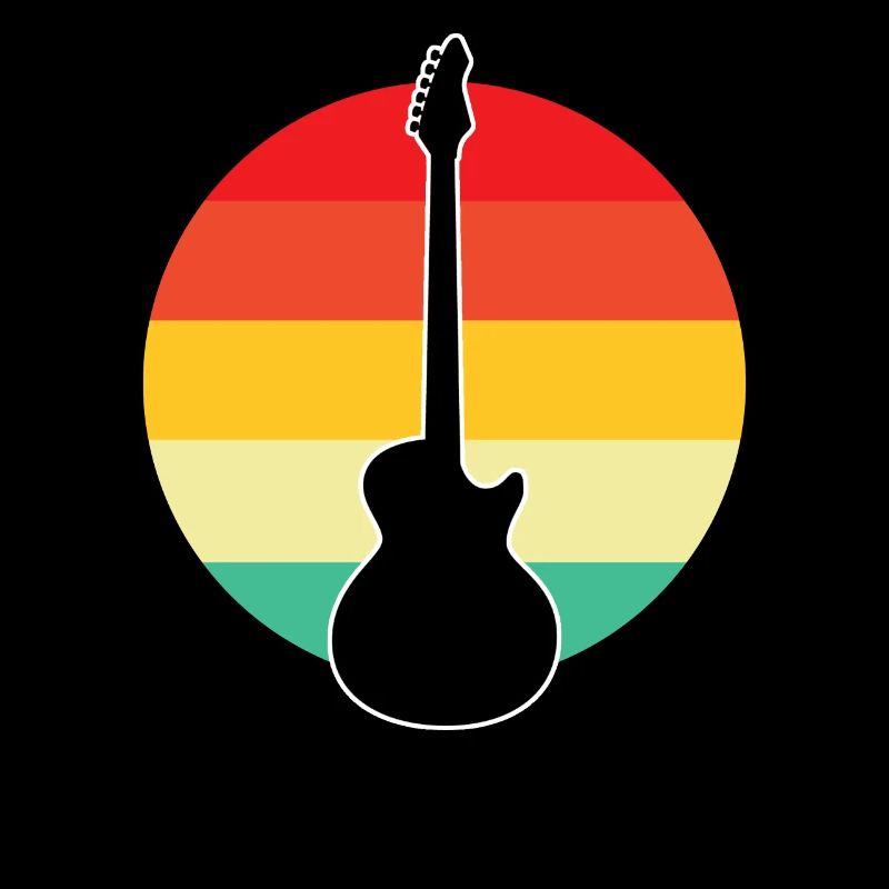 E Guitar Retro
