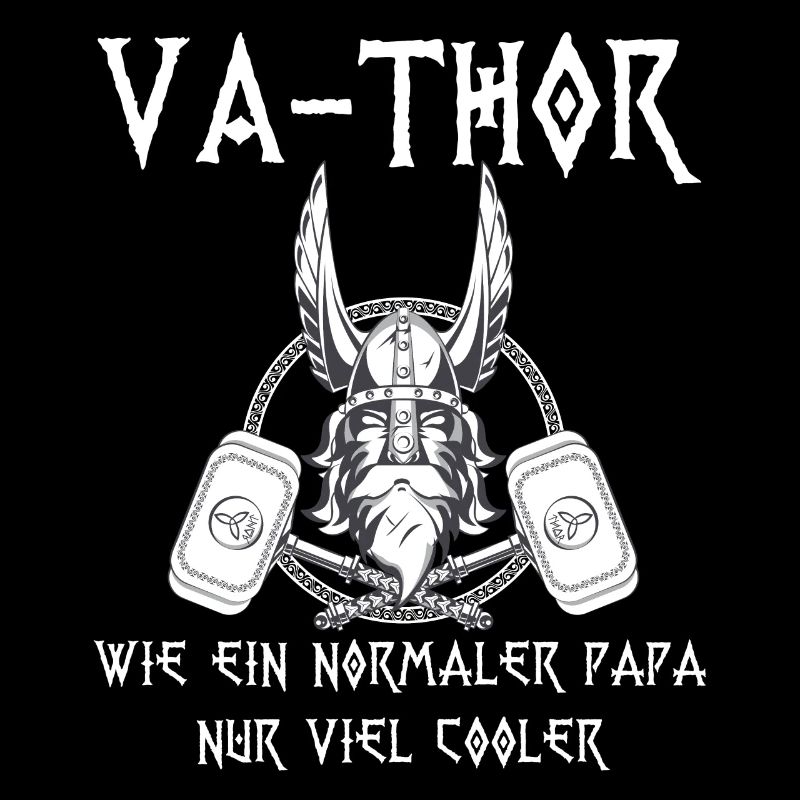 Va-Thor Vater Thor Vatertag Wikinger Papa Geschenk