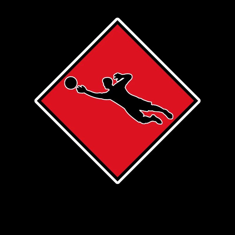 Fußball Keeper Logo
