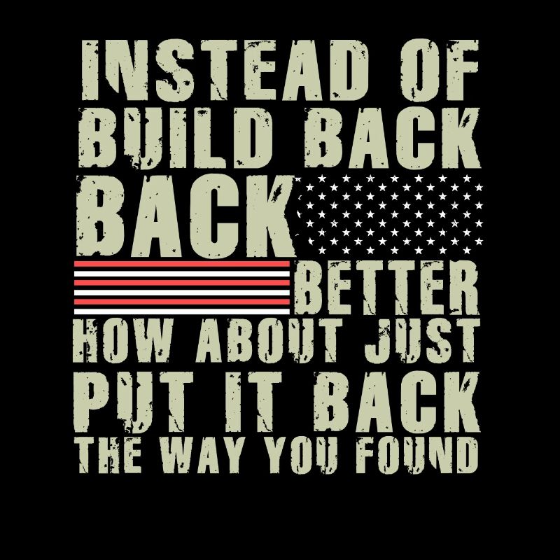 Instead Of Build Back