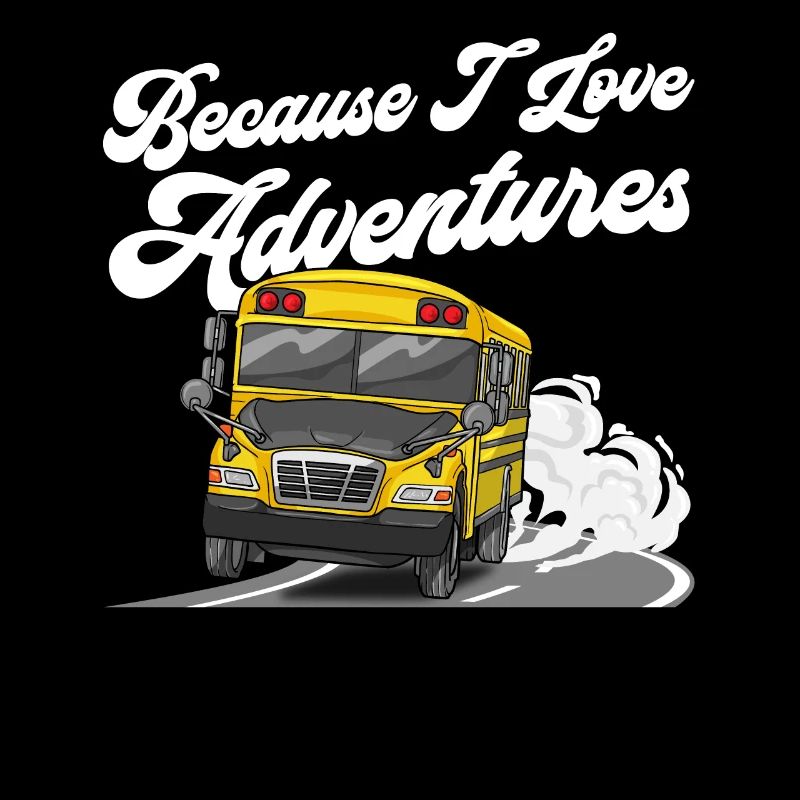 Parce que j’aime les aventures Drôle de chauffeur d’autobus scolaire