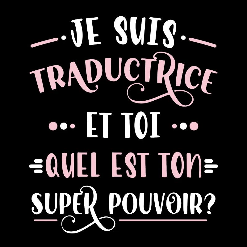 Traductrice Idée Cadeau Métier Citation Traduction