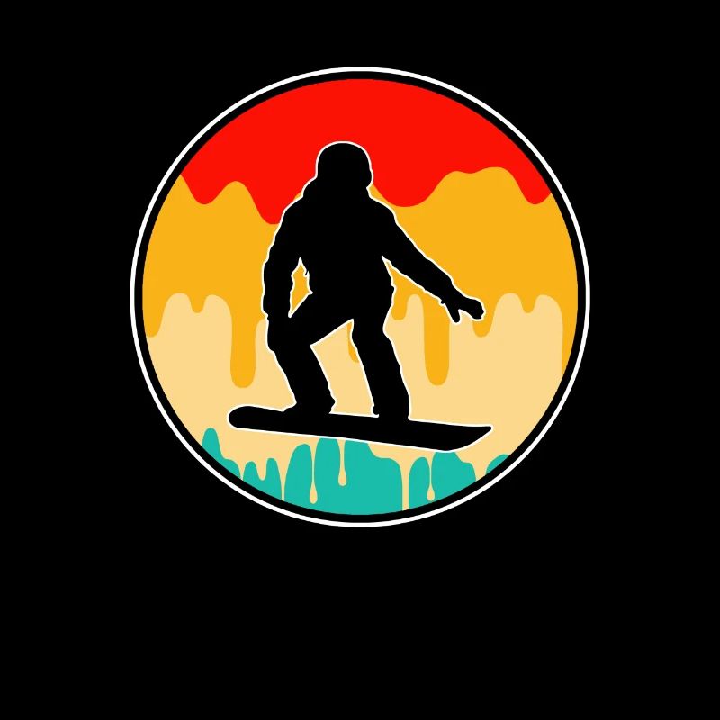 Snowboarding Retro