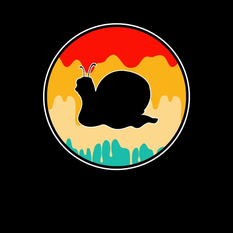 Schnecke Retro