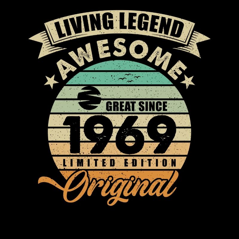 1969 Birthday Retro Orginal