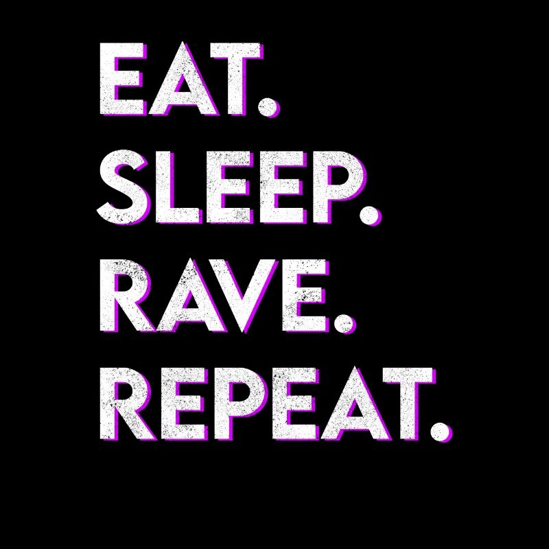 manger le sommeil rave répéter
