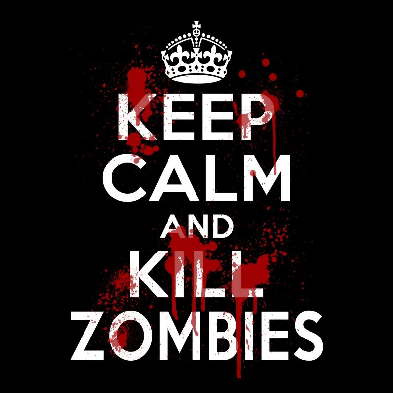 Restez calme et tuez les zombies qui continuent à éclabousser le sang
