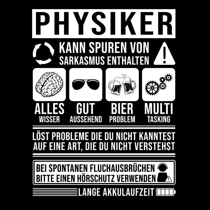 Physiker Spruch lustig