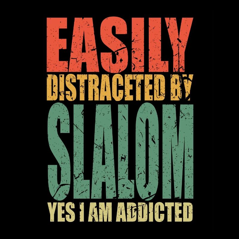 Slalom Spruch lustig
