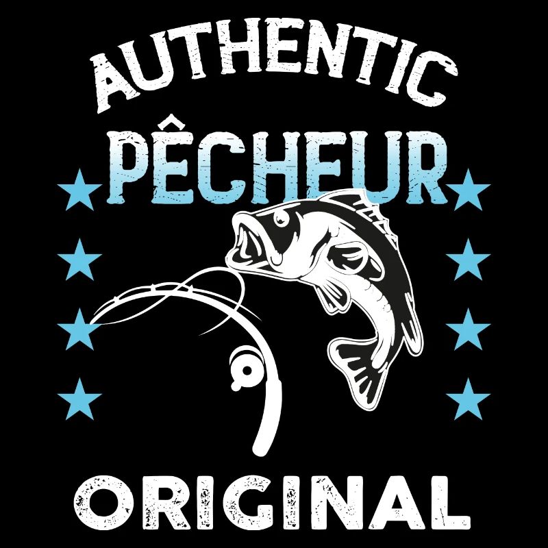 Pêcheur authentic Cadeau Papa