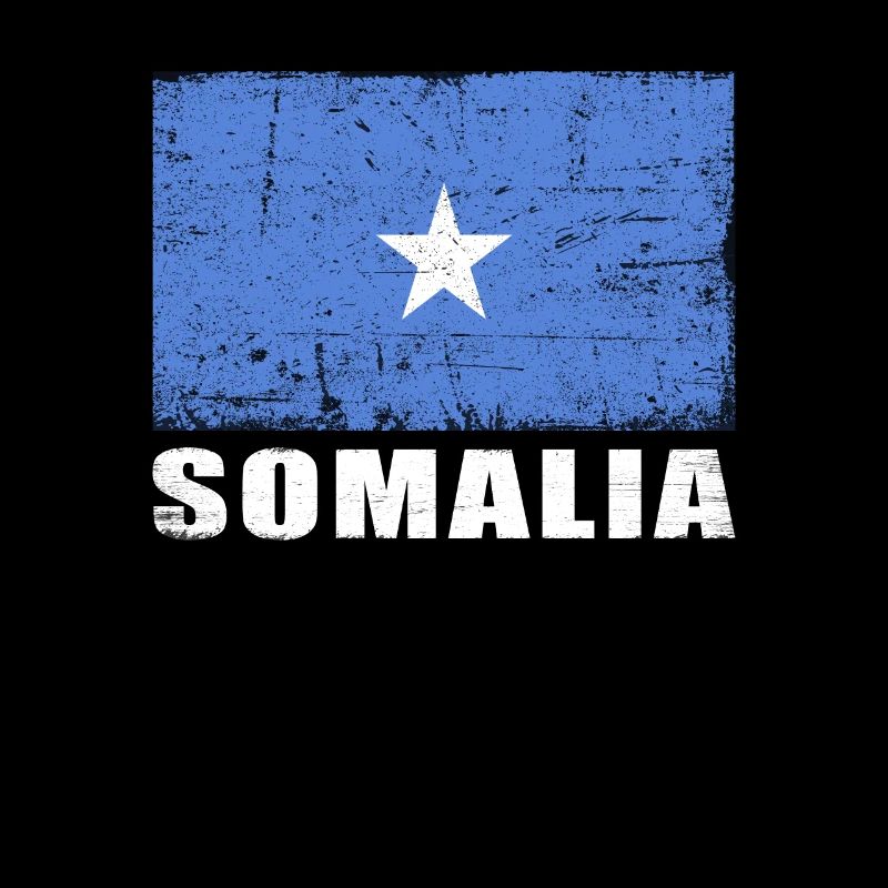 Somalie Drapeau Grunge Somalie Drapeau