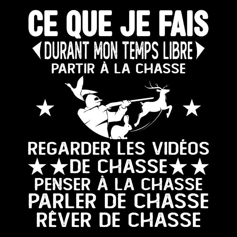 Ce Que Je Fais Pendant Mon Temps Libre la Chasse