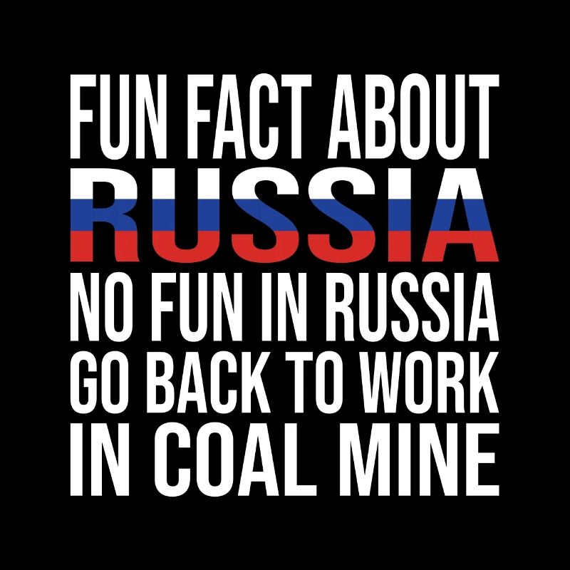 Fait amusant sur la Russie Pas de plaisir en Russie