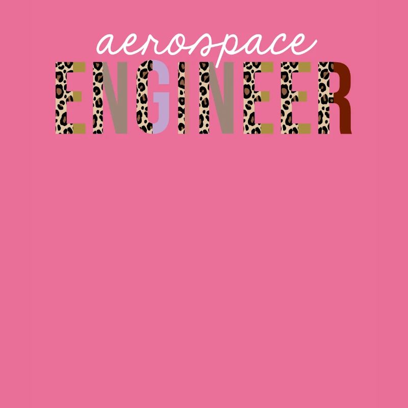 Aerospace Engineer Leopard Print Funny Gift