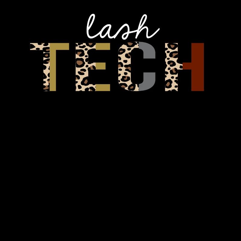 Lash Tech Leopard Print Lustiges Geschenk
