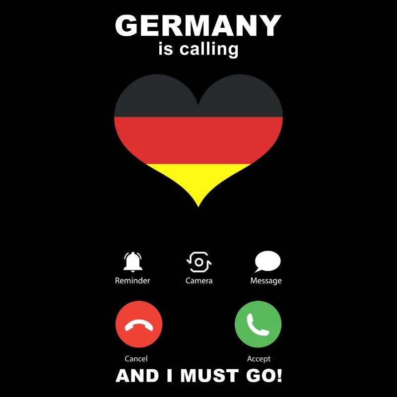 Germany is calling Germany Heart Souvenir