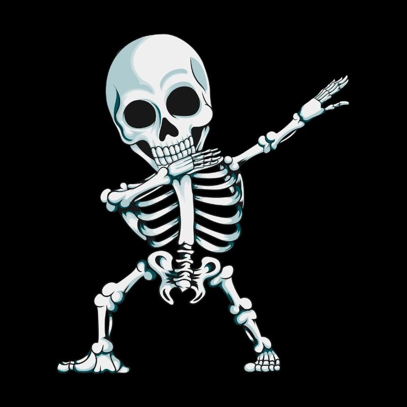 Dab Skeleton Horror Horror Outfit Skeleton Gift