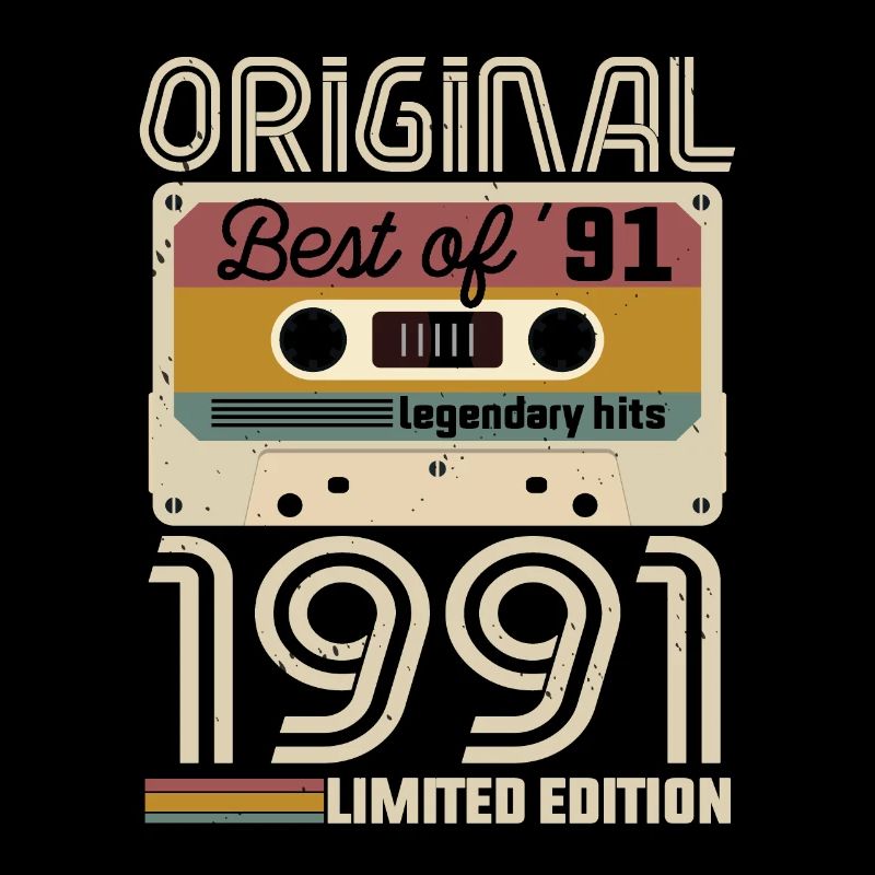 Vintage Geburtstag Original Geschenkidee 1991