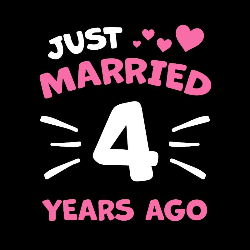 4. Hochzeitstag Ehepaar Geschenk