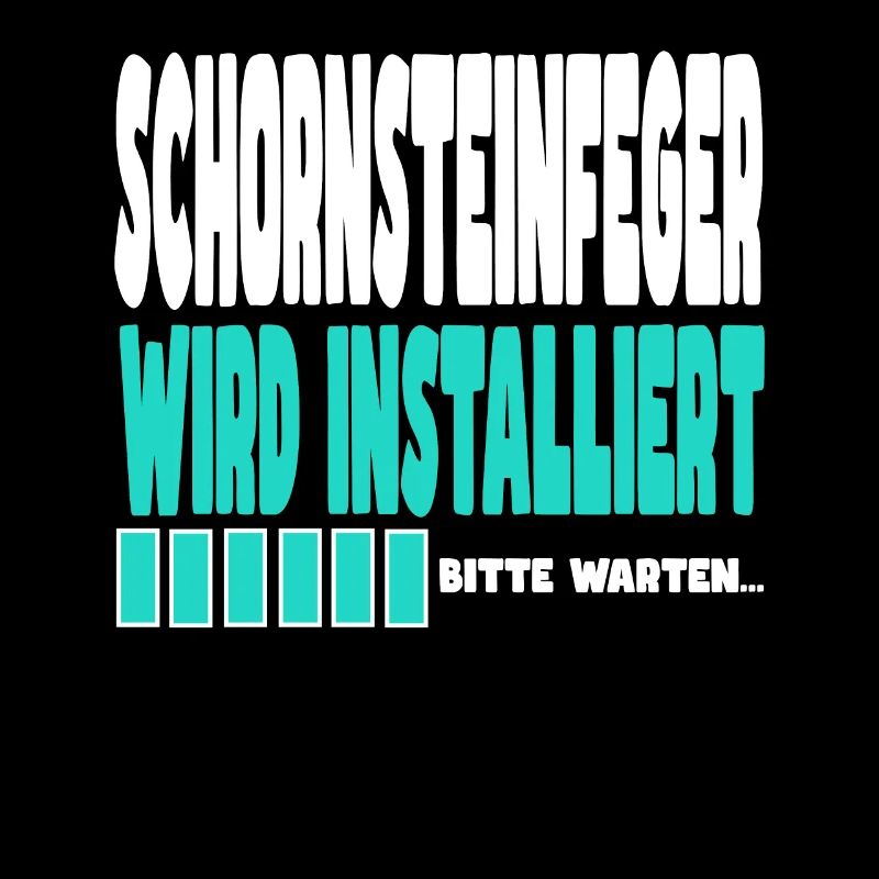 Schornsteinfeger wird installiert