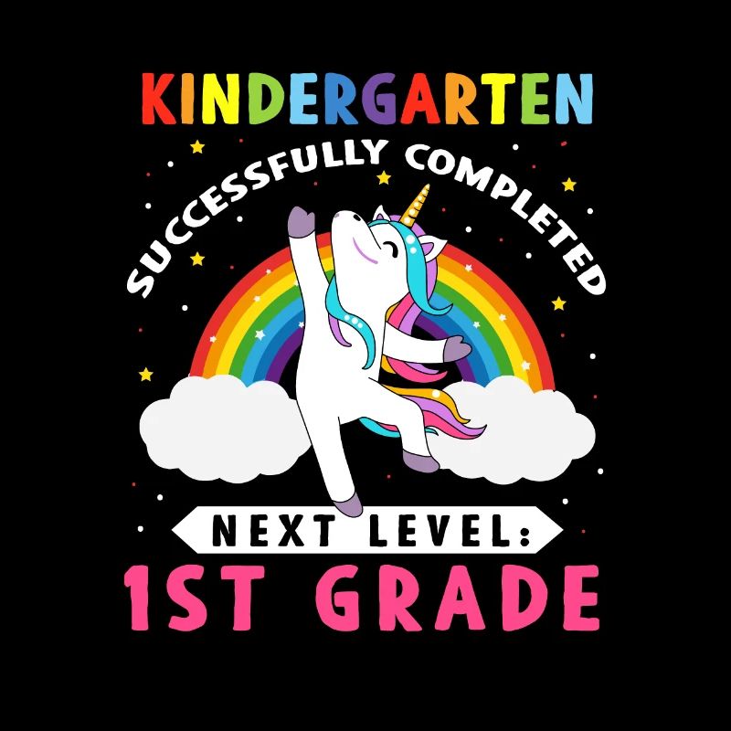 Kindergarten Successfully Completed Einhorn