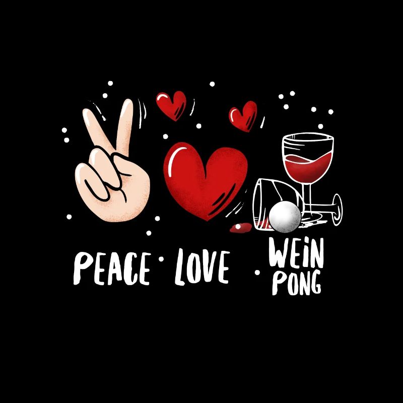 Wein Pong Trinkspiel
