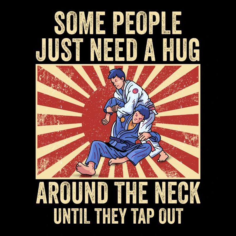 Some People Just Need A Hug Cage Fighter