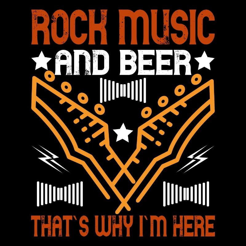 Rock and Roll Bier Liebhaber